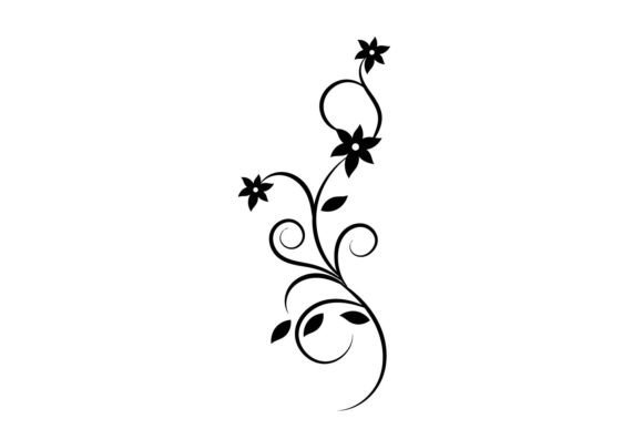 Beautiful Foral Flower: A Font That Elevates Creative Design