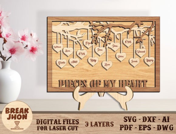 Create a Timeless Family Heirloom with the Break Jhon Wood Frame