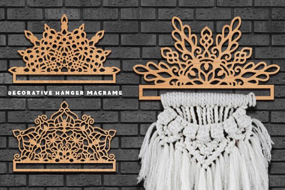Create Stunning Laser Cut Decorative Hanger Macrame Svg