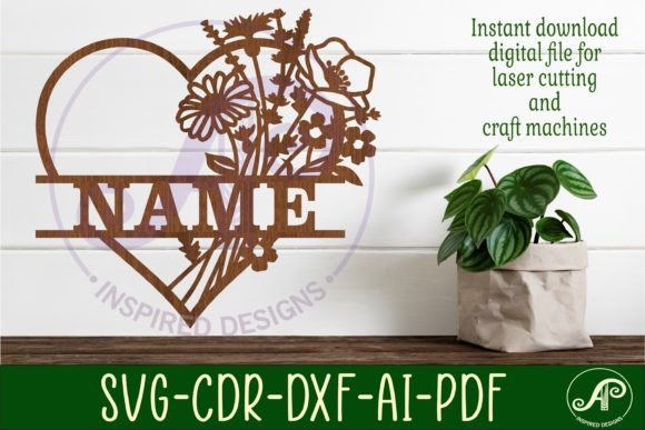 Enchanting Floral Name Signs for Nurseries