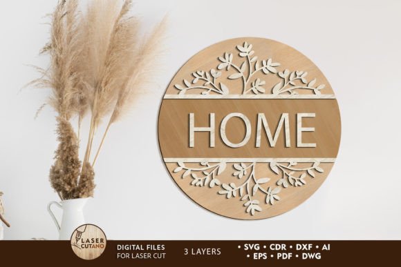 Home Decorative Wall Panel Cut File for Laser Craft